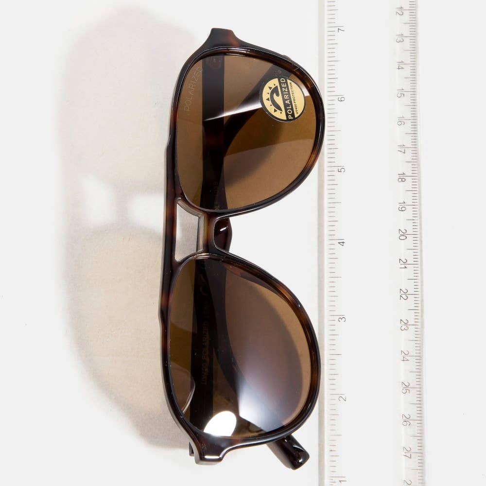 Oversized Polarized Aviator Sunglasses Set: ASSORTED