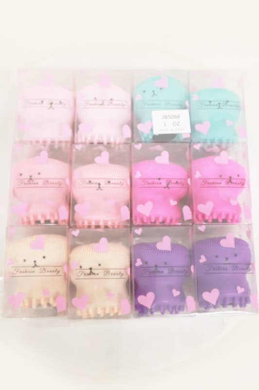 Silicone Face Scrubber: MIX COLOR /