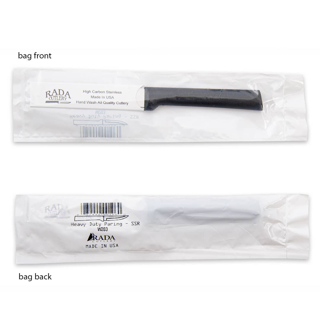 Black Heavy Duty Paring Knife
