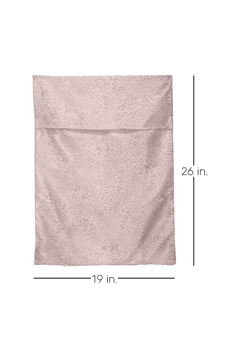 CALA 69144 Leopard Beauty Rest Satin Pillowcase - 6 pcs