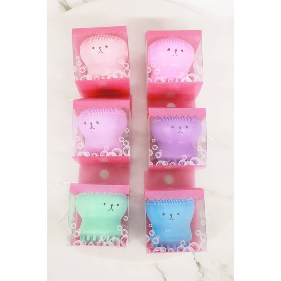 Silicone Face Scrubber: MIX COLOR /