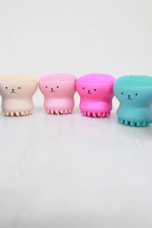 Silicone Face Scrubber: MIX COLOR /