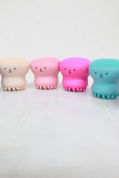 Silicone Face Scrubber: MIX COLOR /
