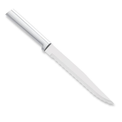 Silver Serrated Slicer