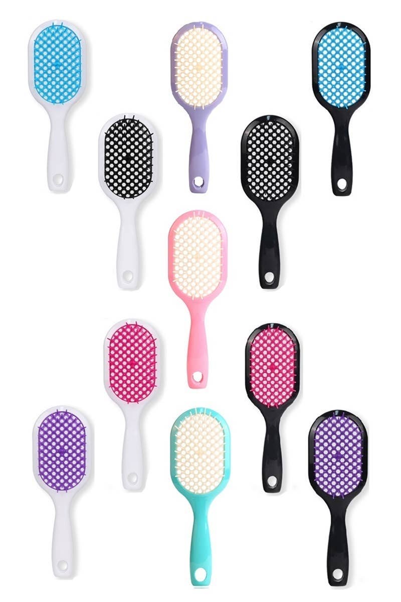 Tik Tok Superbrush Plus Detangling Hair Comb: BLACK/BLACK / 1 (ONE SIZE)