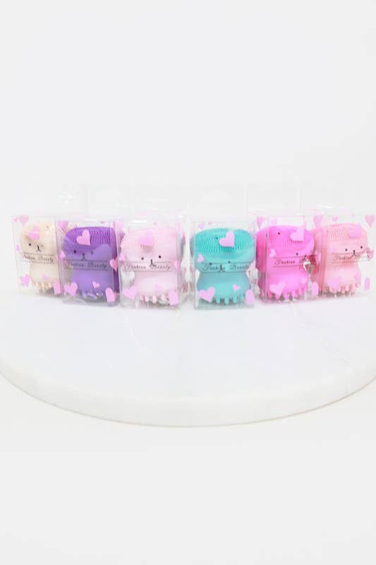 Silicone Face Scrubber: MIX COLOR /
