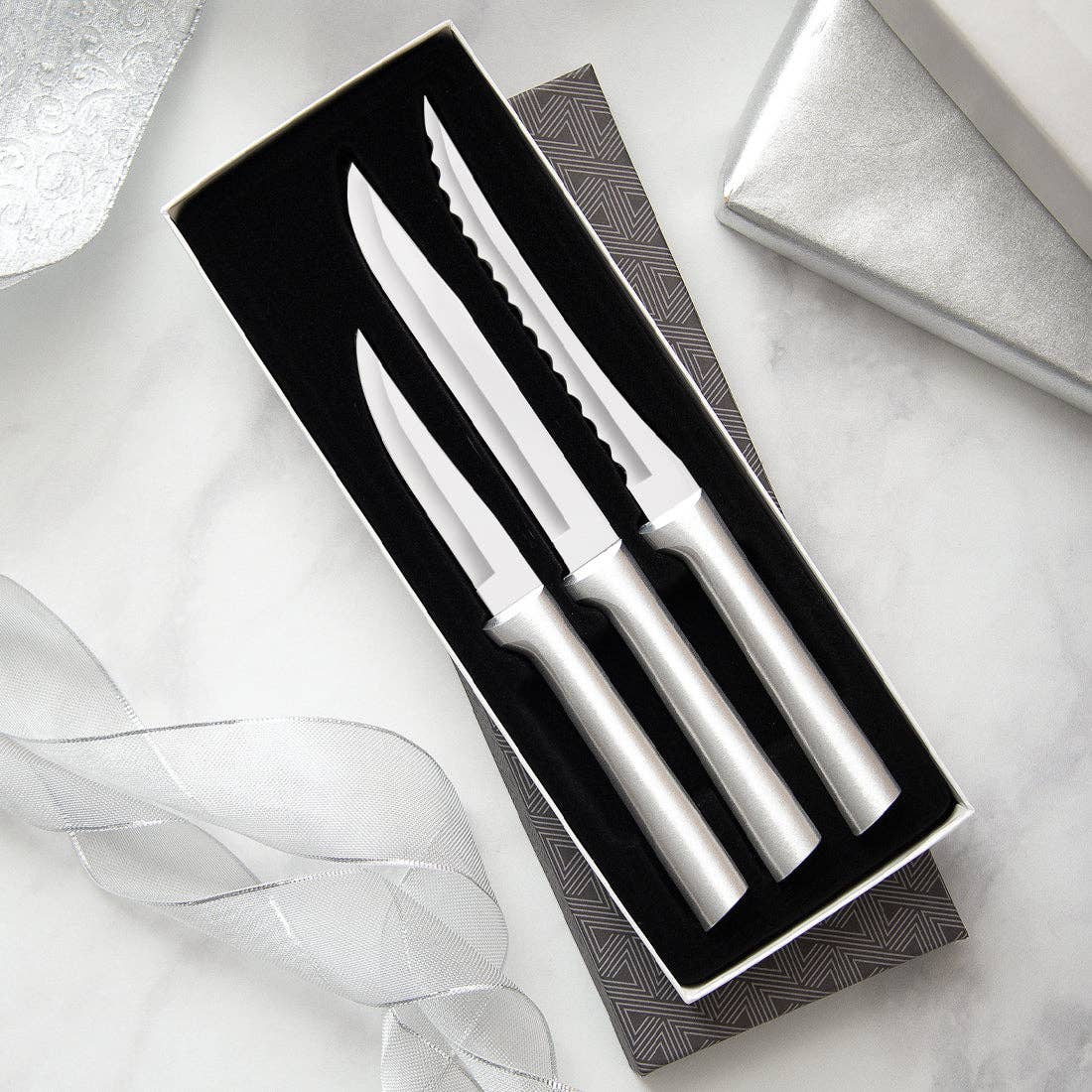 Silver Cooking Essentials Gift Set