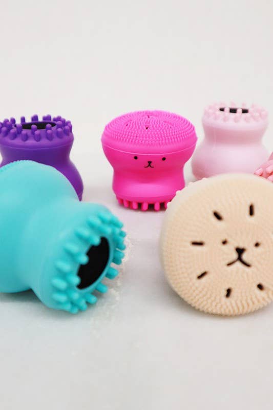 Silicone Face Scrubber: MIX COLOR /