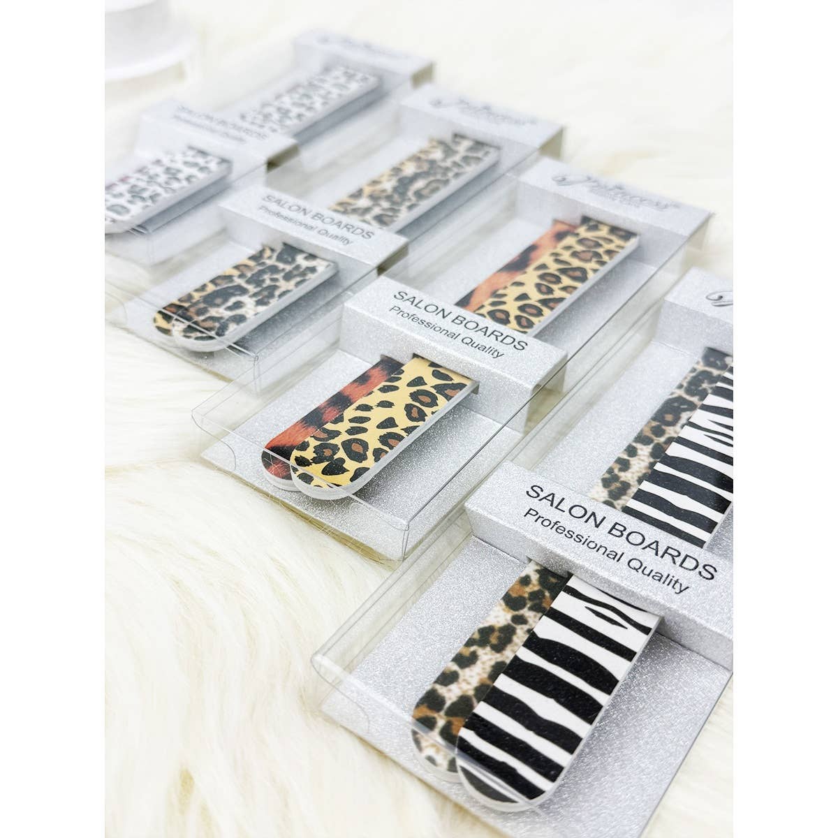 Leopard Multi Nail File Set: MIX COLOR