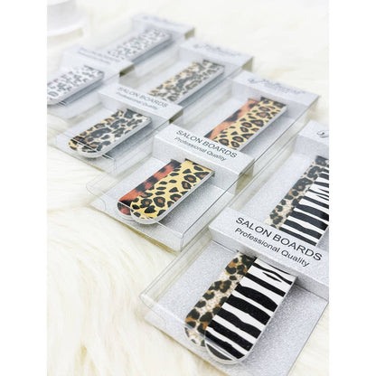 Leopard Multi Nail File Set: MIX COLOR