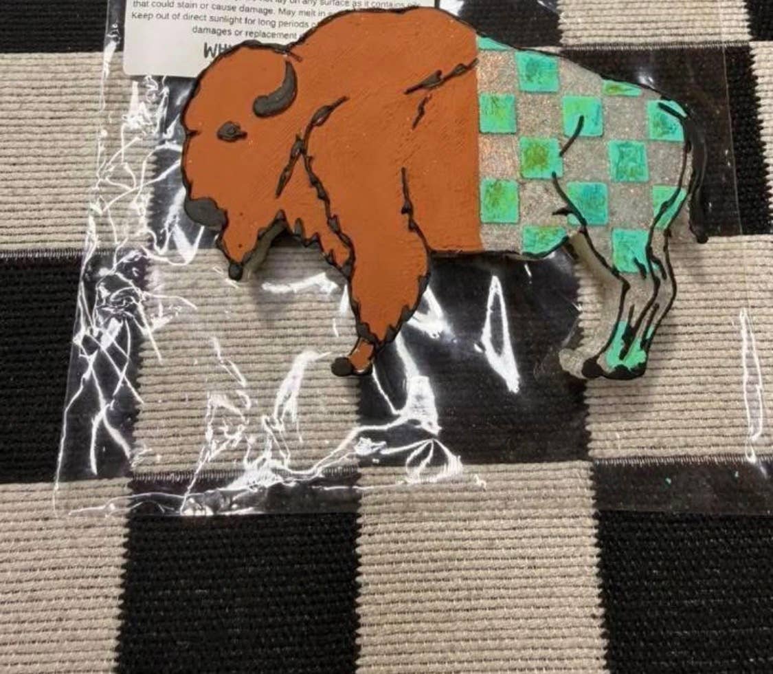 Checkered Buffalo