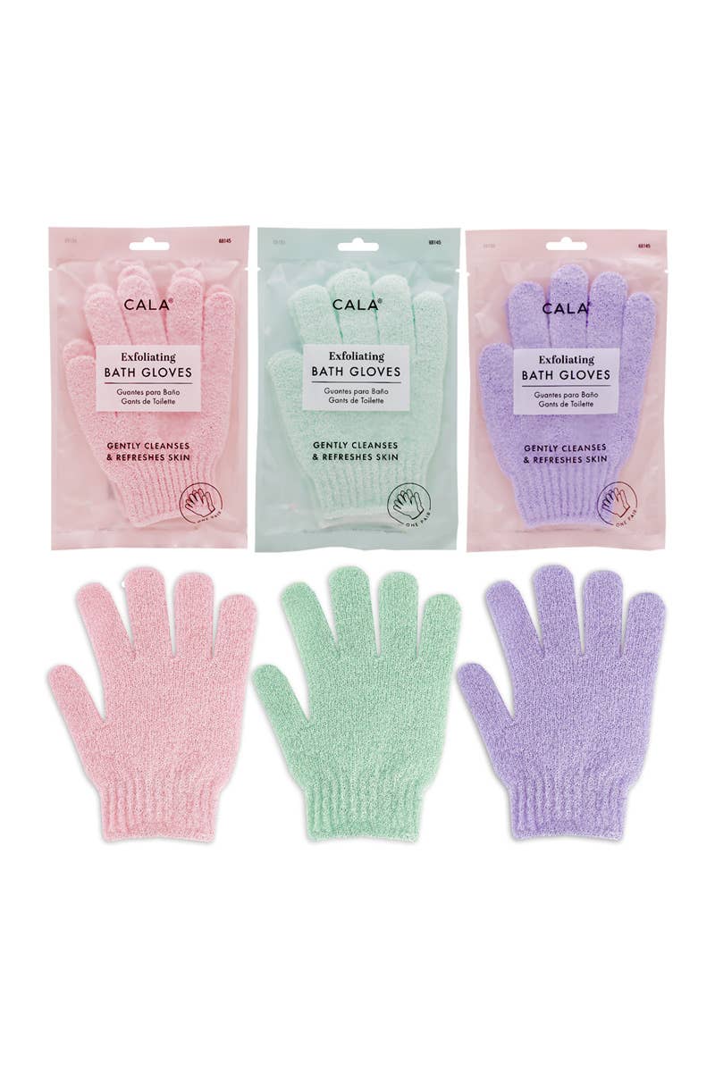 CALA 68145 Exfoliating Bath Gloves