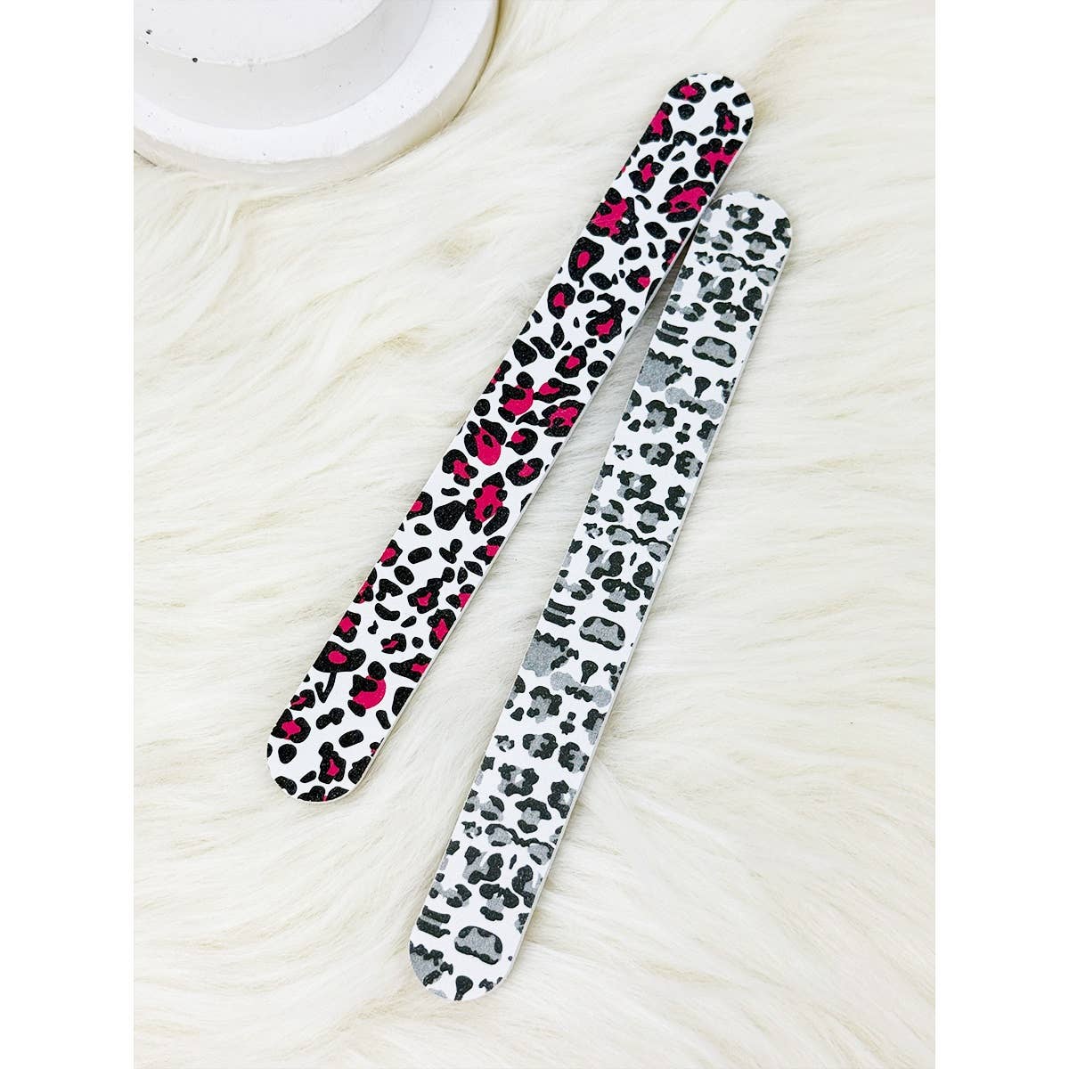 Leopard Multi Nail File Set: MIX COLOR