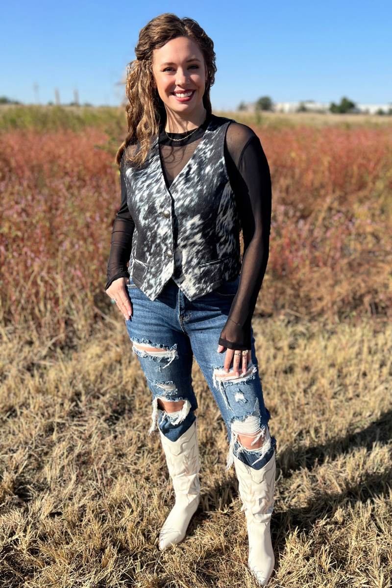 Night Sky Mesh TOP: