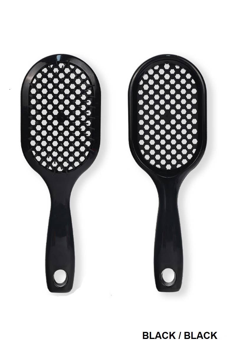 Tik Tok Superbrush Plus Detangling Hair Comb: BLACK/BLACK / 1 (ONE SIZE)