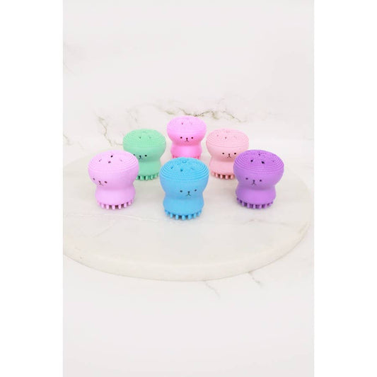 Silicone Face Scrubber: MIX COLOR /