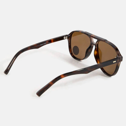 Oversized Polarized Aviator Sunglasses Set: ASSORTED