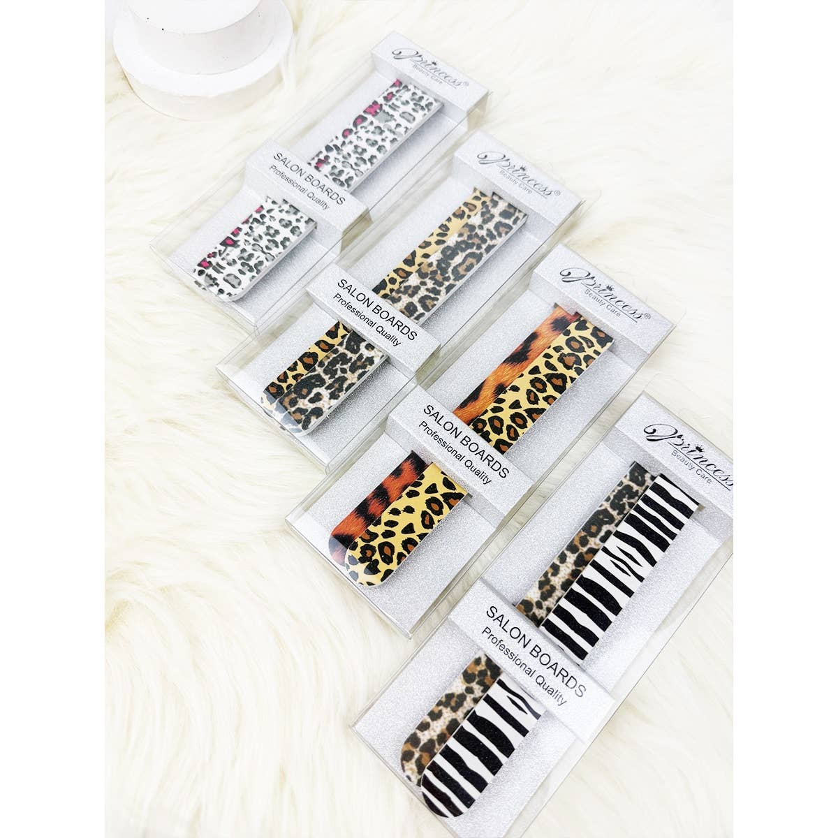 Leopard Multi Nail File Set: MIX COLOR