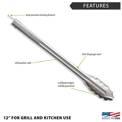 12 Inch Tongs