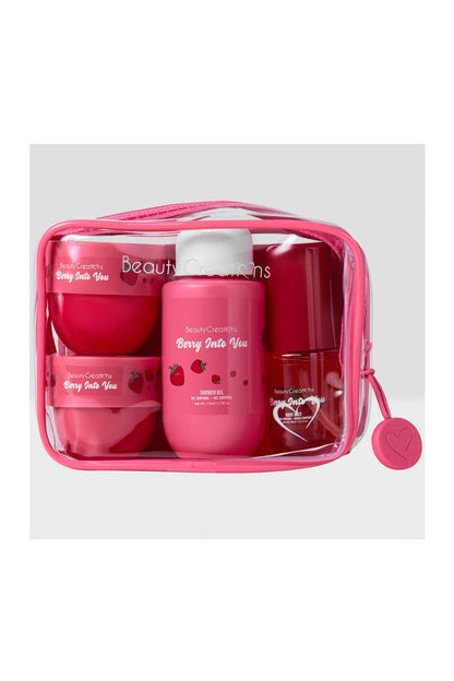 Beauty Creations SD-TB1 Strawberry Travel Body Care Kit