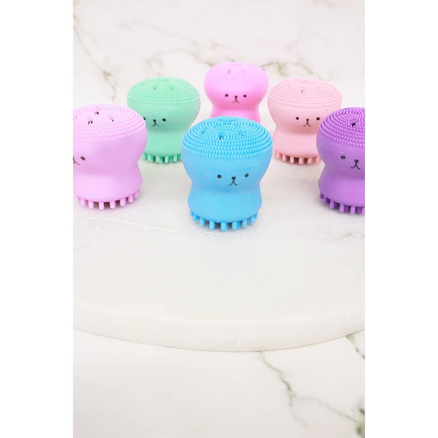 Silicone Face Scrubber: MIX COLOR /