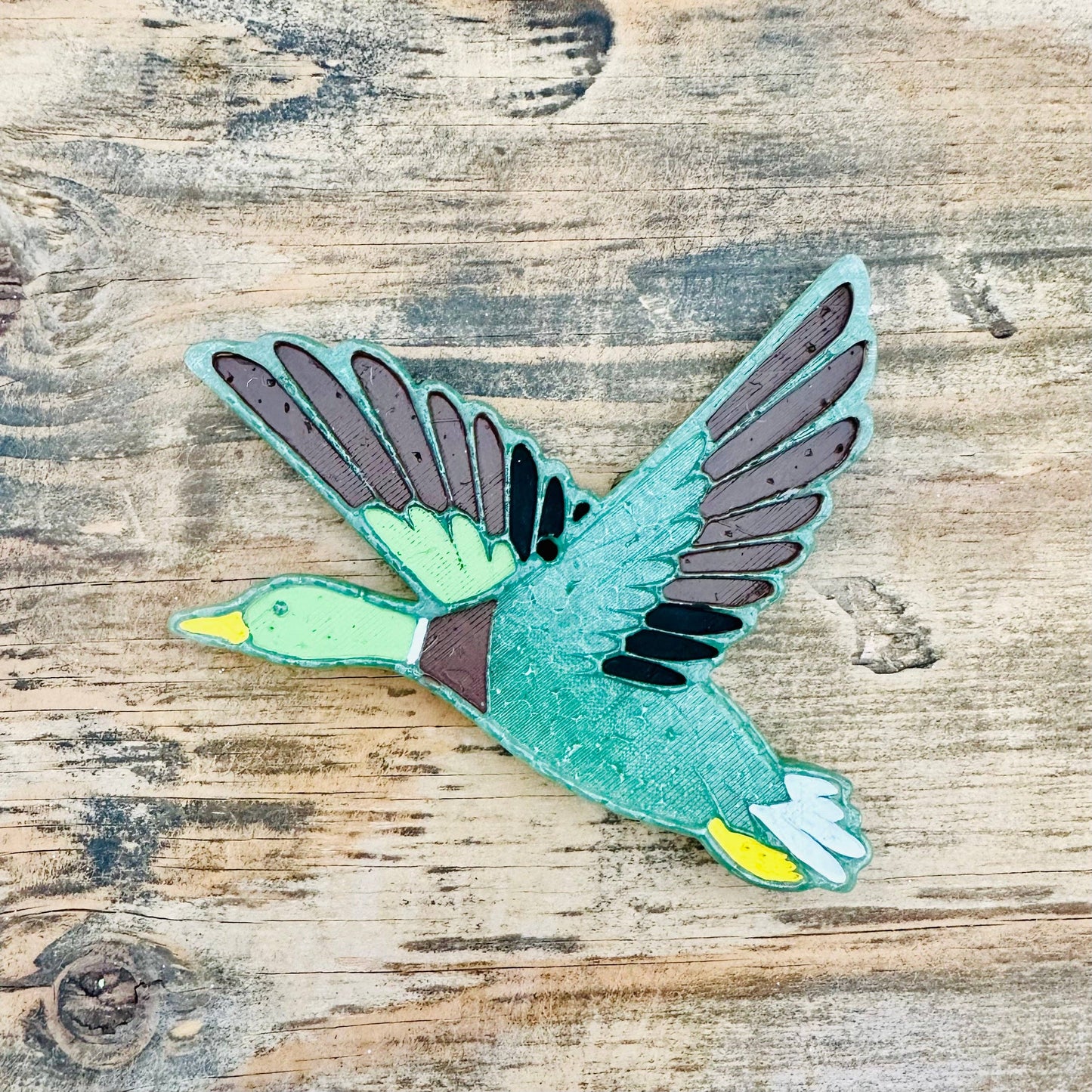 **CUSTOM** Men’s Mallard Duck Car Freshie: Mahogany Teakwood