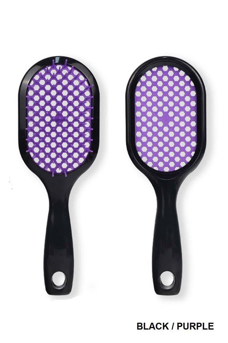 Tik Tok Superbrush Plus Detangling Hair Comb: BLACK/BLACK / 1 (ONE SIZE)