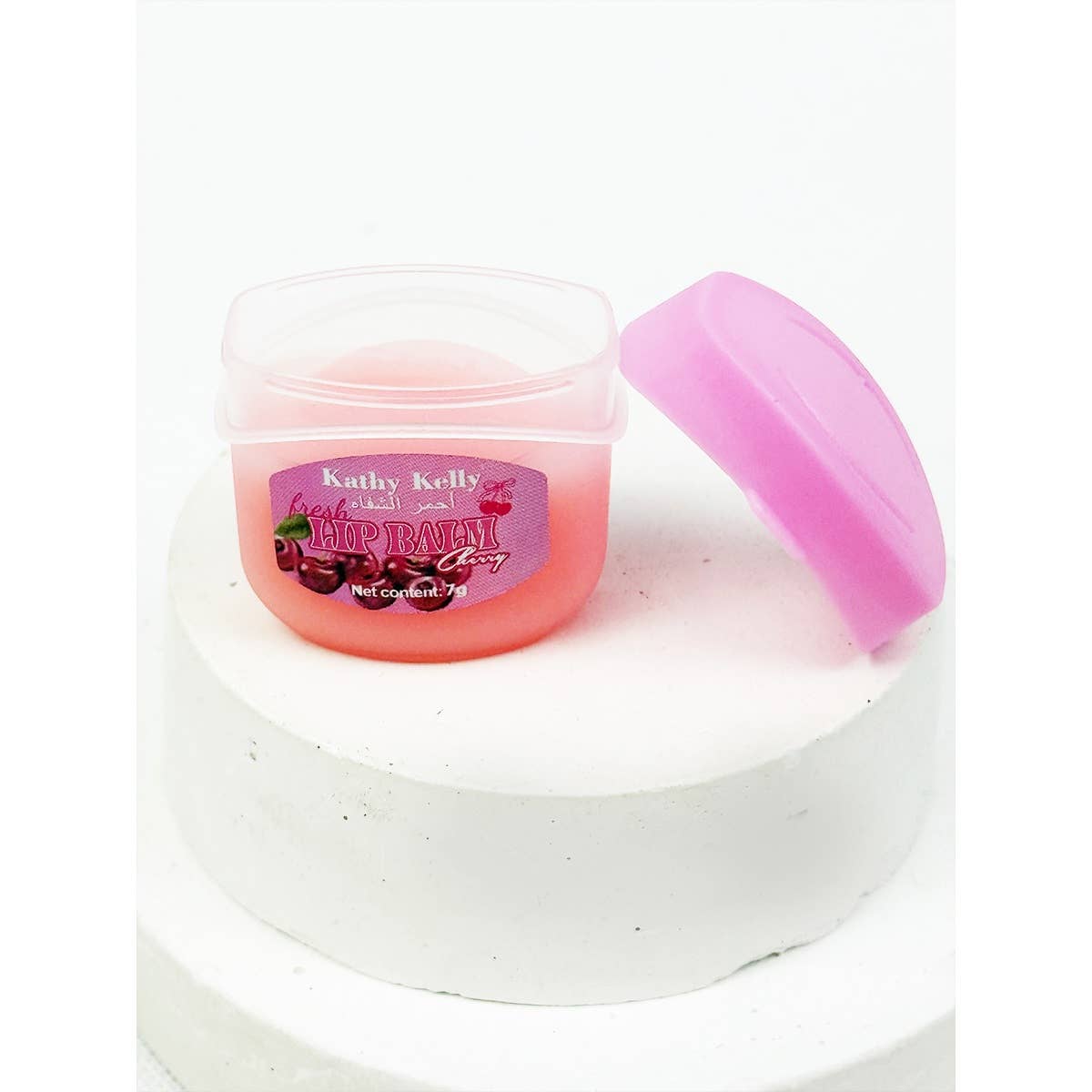 Moisturizing Fresh Cherry Lip Balm: MIX COLOR / ONE(24)