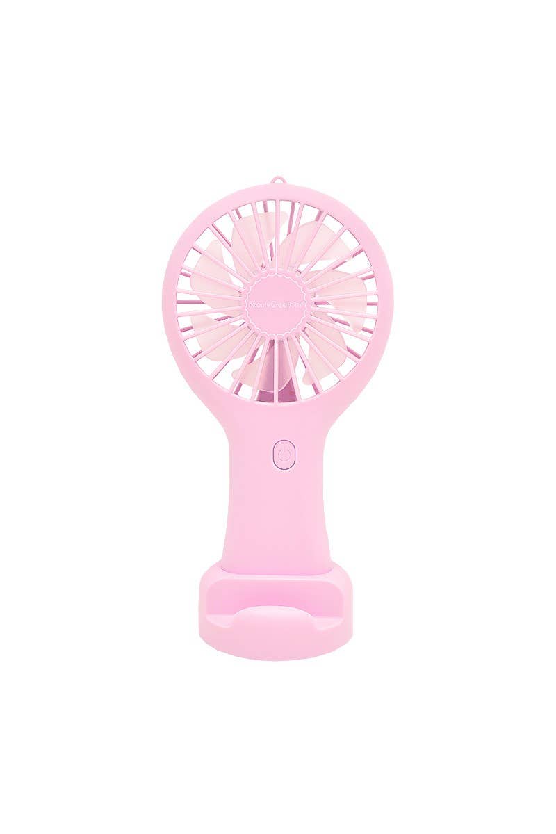 Beauty Creations BCF01 Portable Fan Feeling Fresh Pink