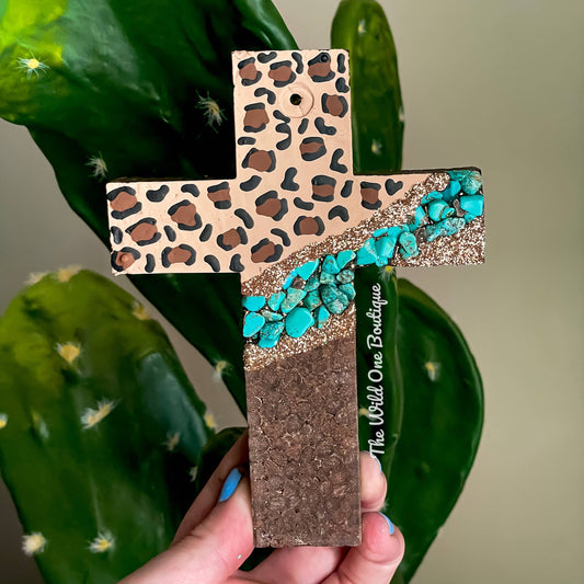 Cheetah Cross Car Freshie: Fruity Loops