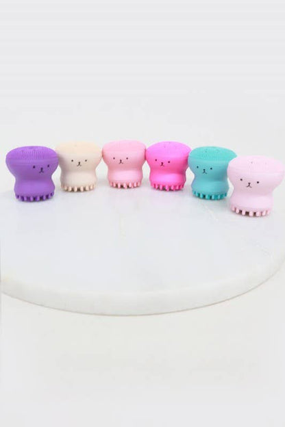 Silicone Face Scrubber: MIX COLOR /