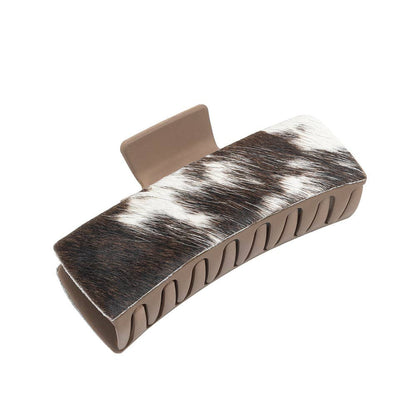 Blossom Ridge Hair Comb: Hand-Tooled