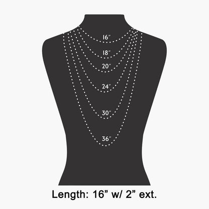 Layered Double Chain Baguette Cz Pendant Necklace: GOLD