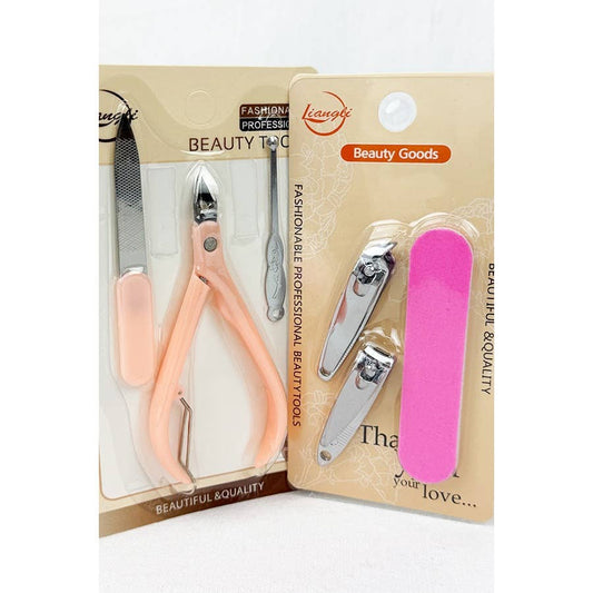 Assorted Beauty Tool Portable Set: MIX COLOR