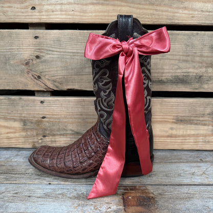Dusty Copper Western Skinny Mini Wild Rag Scarf / Cowgirl Necktie #TW312