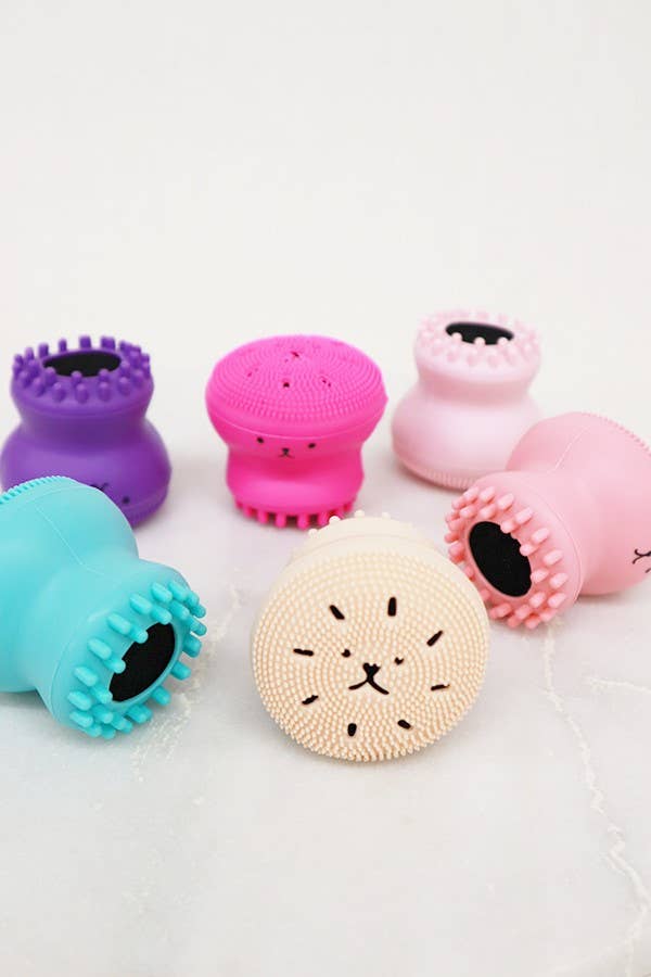 Silicone Face Scrubber: MIX COLOR /