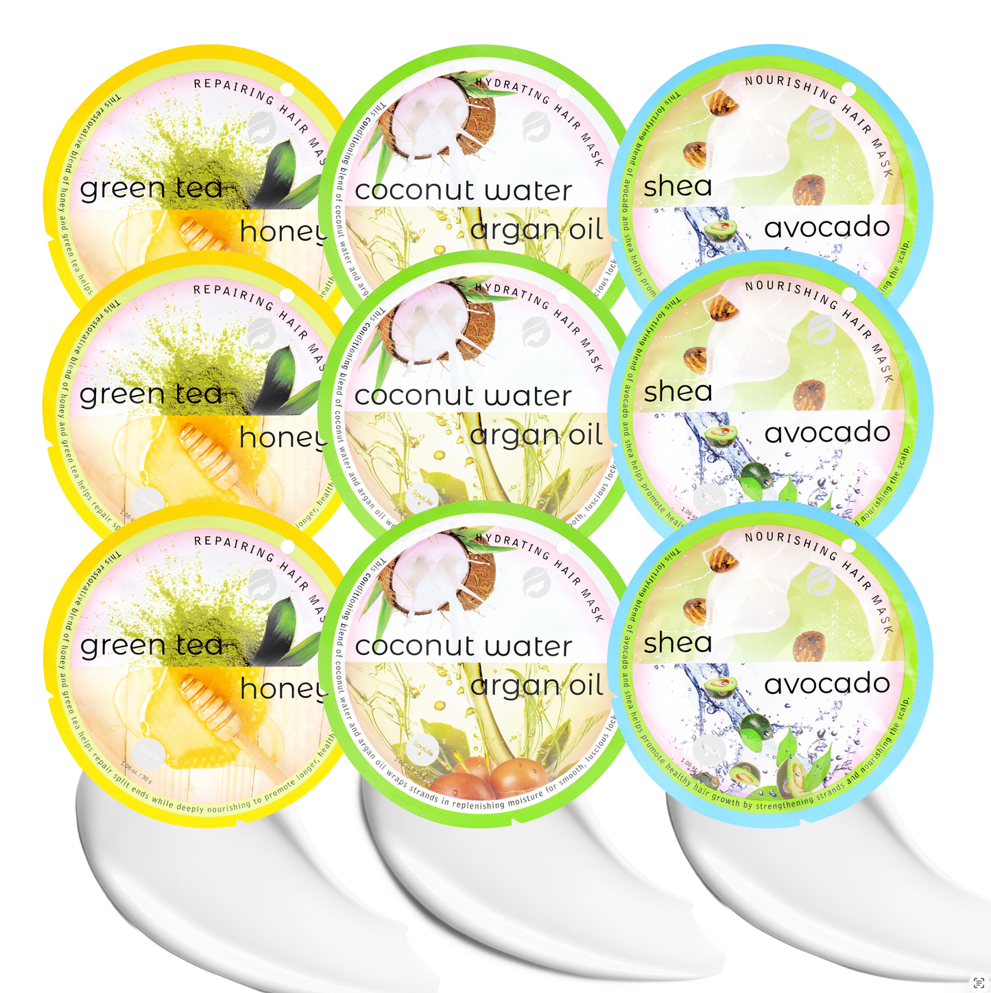Nourishing, Hydrating and Repairing Hair Mask -: Shea & Avocado Nourishing Hair Mask