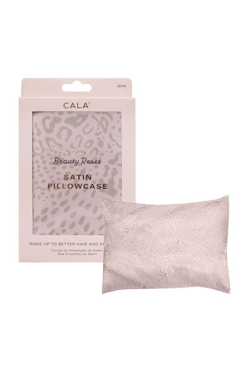 CALA 69144 Leopard Beauty Rest Satin Pillowcase - 6 pcs