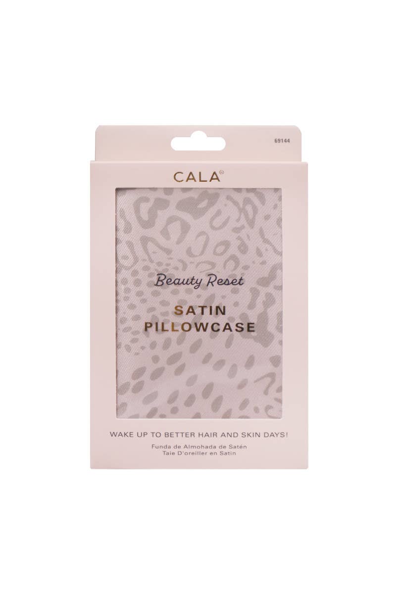 CALA 69144 Leopard Beauty Rest Satin Pillowcase - 6 pcs