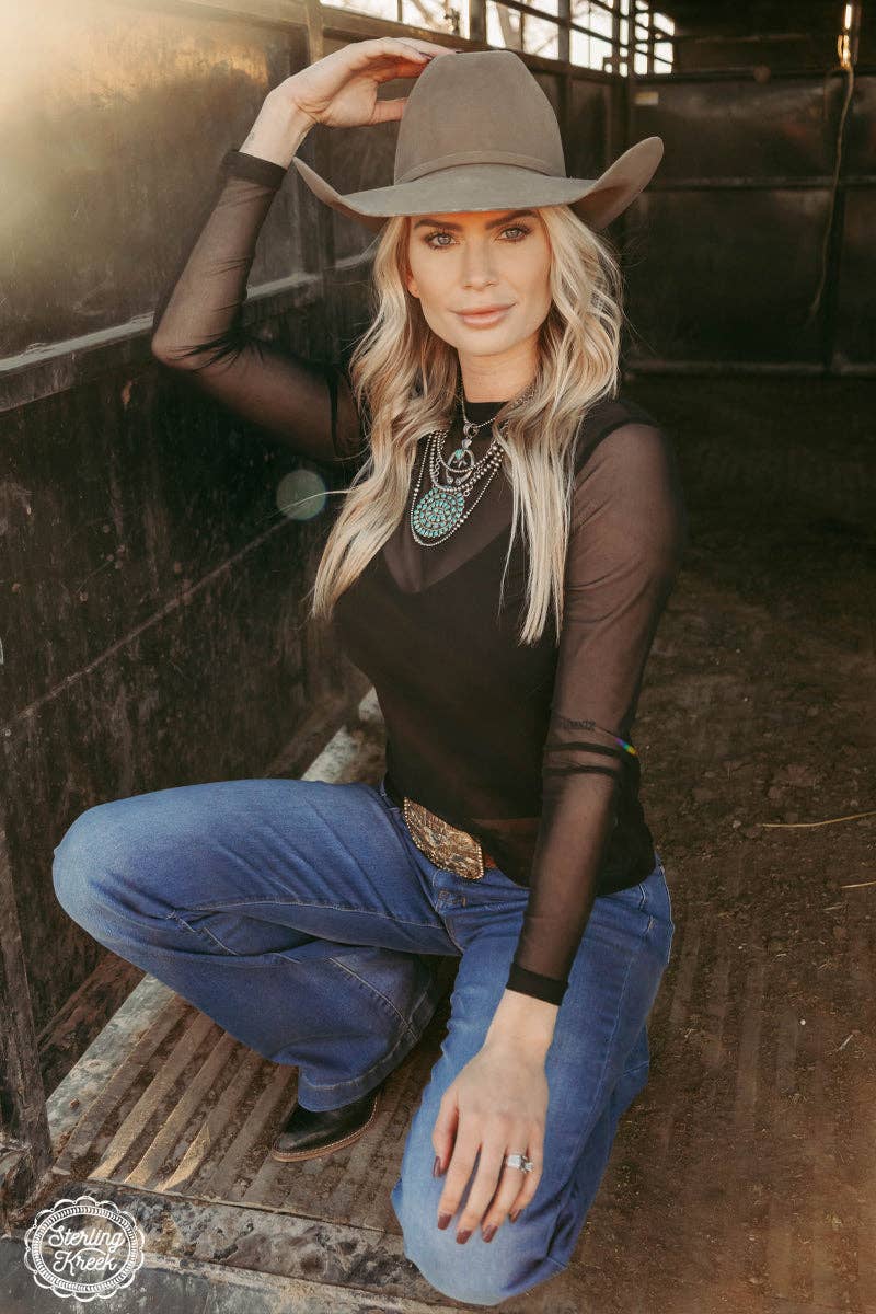 Night Sky Mesh TOP: