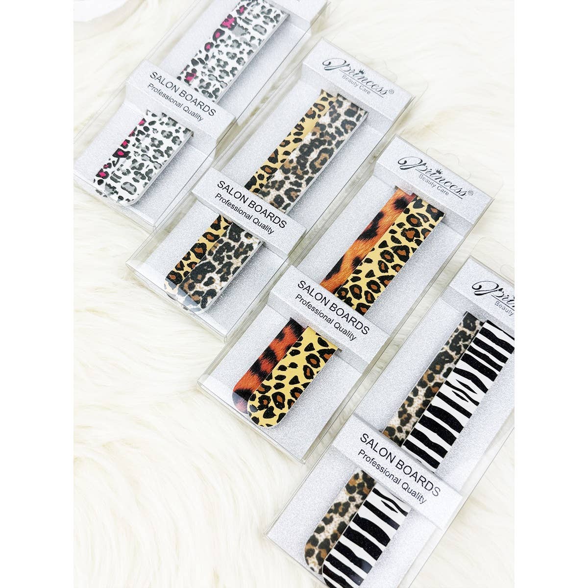 Leopard Multi Nail File Set: MIX COLOR