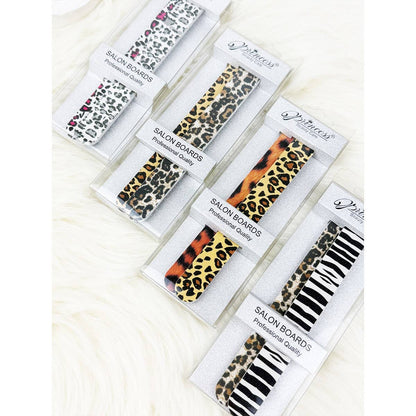 Leopard Multi Nail File Set: MIX COLOR