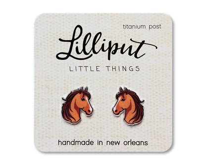 Horse Earrings // Western Earrings